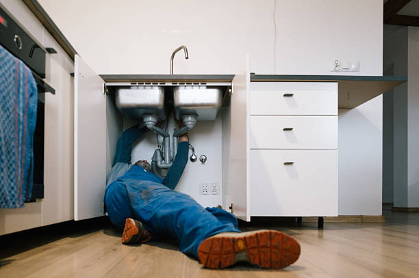Professional Leak Detection technician working in Sherwood, MD